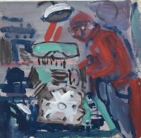 Dad, from the garage series